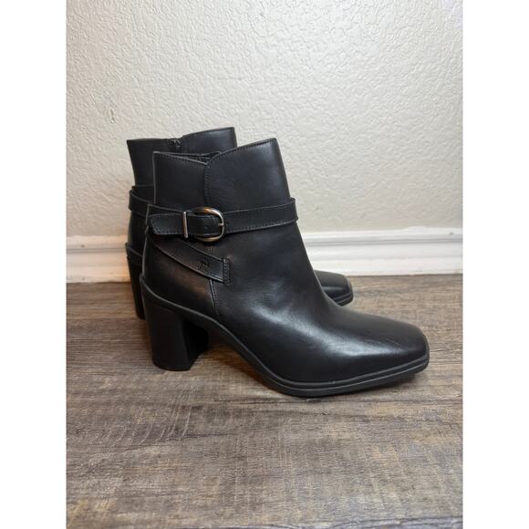 Naturalizer Shoes - Naturalizer Black Leather Aimee Boots Size 7 NWT